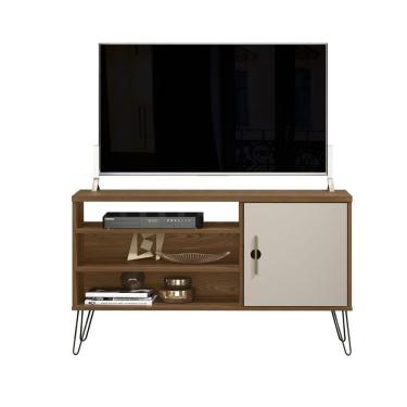 Imagem de Rack Para Tv Até 50`` Paraty Freijó / Off White