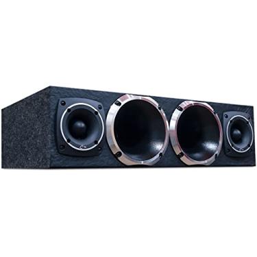 Caixa Bob Residencial 4 vias 1x12'' + 1x8'' + 1 Corneta + 1 Tweeter Vazia