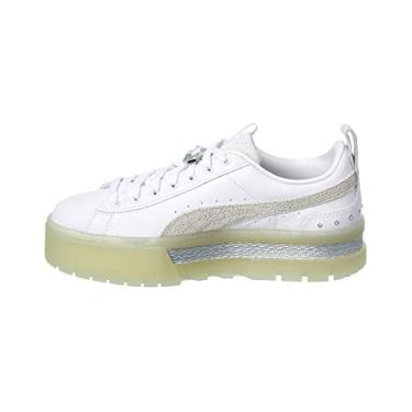 Imagem de PUMA Womens Mayze Crystal Galaxy Lace Up Sneakers Shoes Casual - White - Size 7.5 M