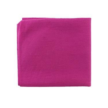 Imagem de Jueshanzj Lenço de cabeça de tecido multifuncional para ambientes externos rosa vermelho tamanho único