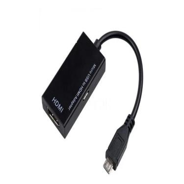 Imagem de Cabo Adaptador V8 Micro Usb Hdmi Mhl 2.0