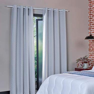 Imagem de Cortina Curta para sala/quarto Calais 2,80 x 1,80m Santista