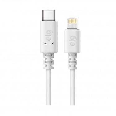 Imagem de Cabo sincro e recarga USBTipoC lightning 1M TCL10 Branco Elg