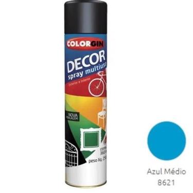 Imagem de Tinta Spray Colorgin Decor Azul Medio