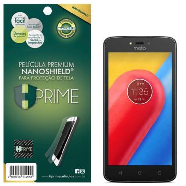 Imagem de Pelicula HPrime NanoShield para Motorola Moto C, Hprime, Película Protetora de Tela para Celular, Transparente