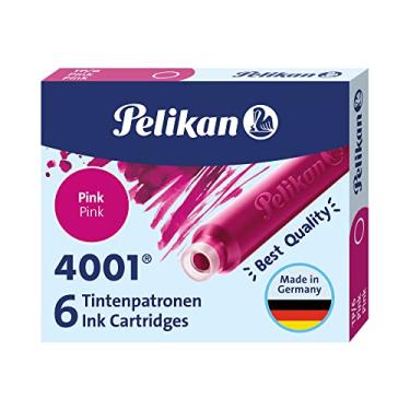 Imagem de Pelikan 4001 Caixa com 10 pacotes de 6 cartuchos de tinta TP/6 Rose