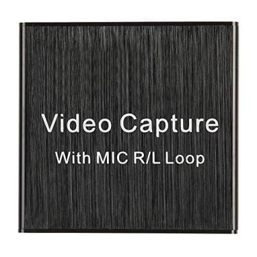 Imagem de Placa de Captura de Vídeo, Placa de Captura de Vídeo HD USB 2.0 4K 1080P/30Hz, Placa de Captura de Vídeo HDMI, Equipamento Eletrônico Portátil de Captura de Vídeo 0,4A/5V CC