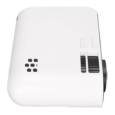 Imagem de Projetor de Filme HD 1080P, Projetor de Vídeo Home Theater, Com Alto-falantes HD Strereo, Suporte para Projetor VGA USB AV PC TV Box Laptop (UE 100‑240 V)