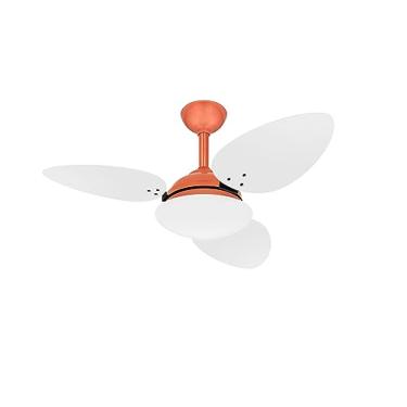 Imagem de Ventilador Teto Pétalo Potente Sala 3 Pás Cobre Ventax 110V
