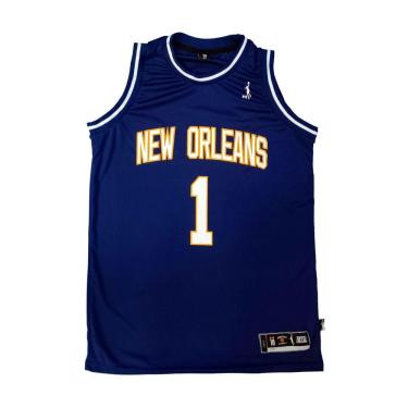 Imagem de Regata Basquete Masculina M10 Slam New Orleans