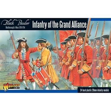 Imagem de Warlord Black Powder Marlborough's Wars Infantry of The Grand Alliance Military Table Top Wargaming Plastic Model Kit 302015002