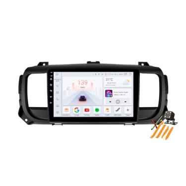 Imagem de Car Stereo Android 13.0 Radio para Opel Vivaro 2020-2024 GPS Sat Navigation 9'' DVD Multimedia Video Player FM BT Receiver com Carplay 4G 5G WiFi DSP SWC,Y600s