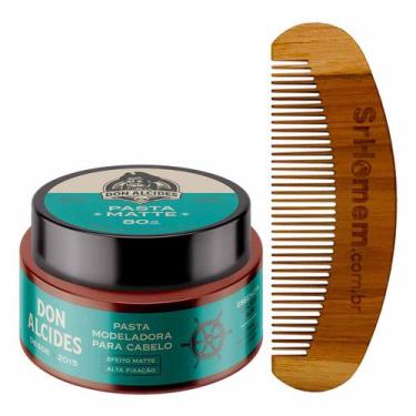 Imagem de Pasta Matte Para Cabelo Calico Jack Pente Curvo Don Alcides