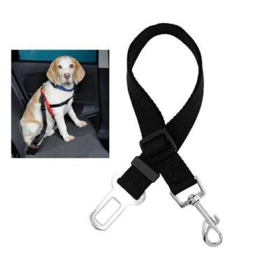 Imagem de Cinto de Segurança Pet Cachorro Cao Guia Coleira Animal de Estimaçao V