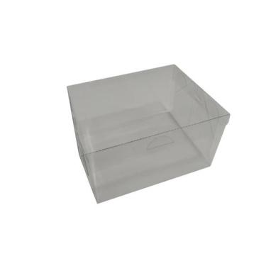 Imagem de Caixa 16 X 13 X 9 Cm, 10 Unidades, Transparente, Acetato - Embala Cris
