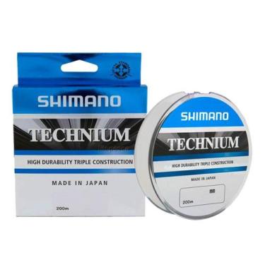 Imagem de Linha Monofilamento Shimano Technium 0,28mm 16,5lb/7,5kg - 200 Metros
