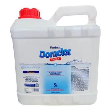 Imagem de Algicida Choque Domclor - 5 Litros, Algicida De Choque Domclor 5 Litro
