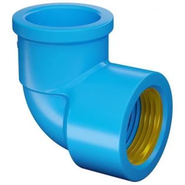 Imagem de Joelho 90 Soldável Rosca Bucha Latão 25x3/4 FORTLEV 10302539