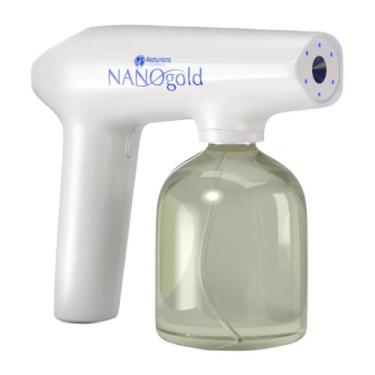 Imagem de Nano Gold Jet Spray Pulverizador Capilar Natureza Cosméticos Branco