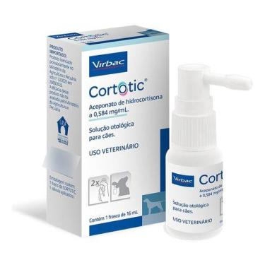 Imagem de Solução Otológica Cortotic Para Cães Virbac 16ml