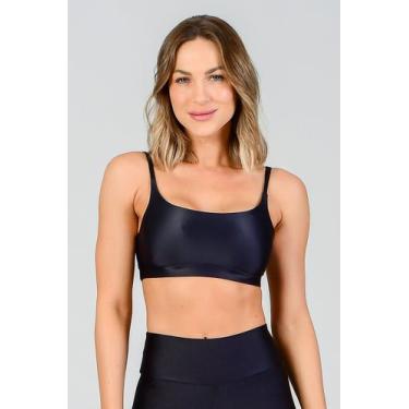 Imagem de Top Feminino Tecnologia Anti Suor Life Fitae, Preto, P