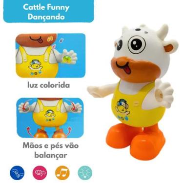 Imagem de Vaca Musical Cattle Funny a Pilha - Feng Sheng