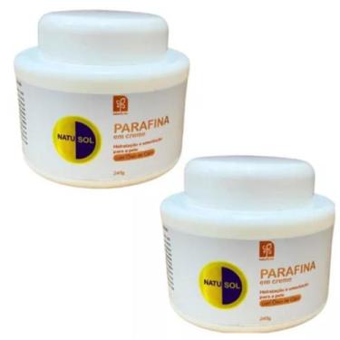 Imagem de CREME HIDRATANTE PARAFINA  COM ÓLEO DE COCO NATUSOL 240gr NATUFLORES K
