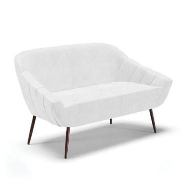 Imagem de Namoradeira 02 Lugares Corano Cor Branco - DROSSI