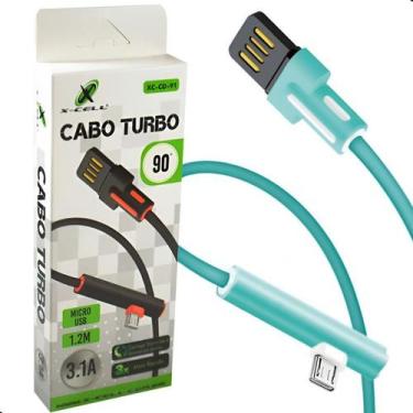 Imagem de Cabo Turbo Micro-usb Varias Cor Tipo Android Dados Rápido - X-CELL, VE