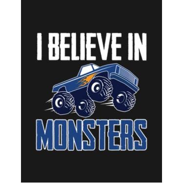 Imagem de Notebook: Monster Trucks Big Trucks 13: Journal Planner, 8.5x11 100 Pages Appreciation and Gratitude Gift For Loved one