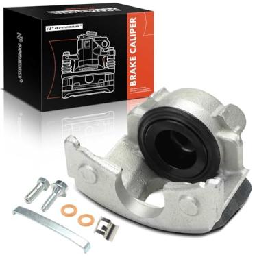 Imagem de A-Premium Conjunto de pinça de freio a disco sem suporte compatível com Ford F-100, F-250, F-150, E-100 Econoline, E-150 Econoline, E-100 E-150 Econoline Club Wagon, Bronco - Lado do passageiro