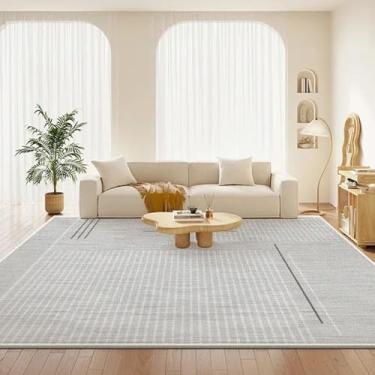 Imagem de Tapete para sala de estar Tapetes de tamanho grande Tapete macio Estilo minimalista Decoração para casa Tapete para quarto, AD384, QD, 300x400CM