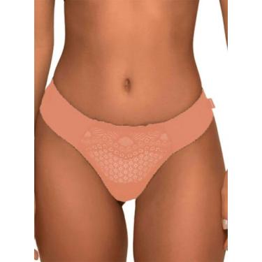 Imagem de Calcinha Fio Dental Nayane CA 14 0029 Duplo Com Renda T. P/GG, M, 0005