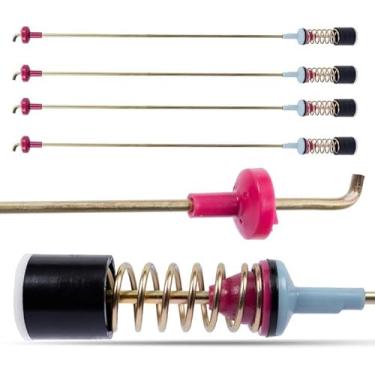 Imagem de WA45M7050AW A4, WA5451ANW XAA, WA45N3050AW A4, WA45T3200AW WA45T3400AV WA45T3400AW WA50R5200AW US Lavadora Suspensão Amortecedor (4 peças) para Samsung WA50R5400AW 0AV EUA WA5 0T5300AC WA50R5400AW