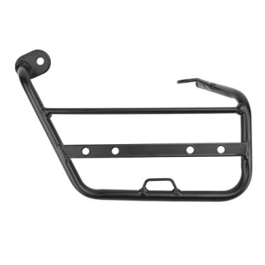 Imagem de Rack de Armazenamento de Bagagem Lateral Motocicleta para Z650RS 2022-2024, Suporte para Suporte de Bolsa de Sela de Ferro Com Acabamento Brilhante, Instalação Fácil, Preto