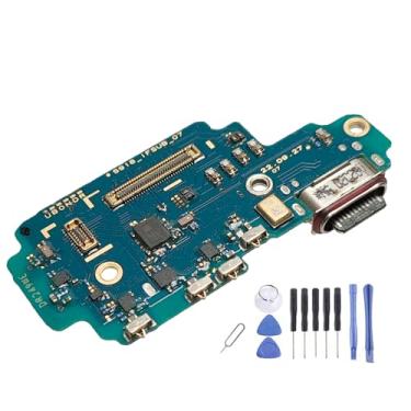 Imagem de Peças de reposição para placa de porta ultra carregamento s23, peças de reposição do conector da base de carregamento s918u para Galaxy S23 Ultra 5G S918B S918U S918W S918E 6,8 polegadas [somente