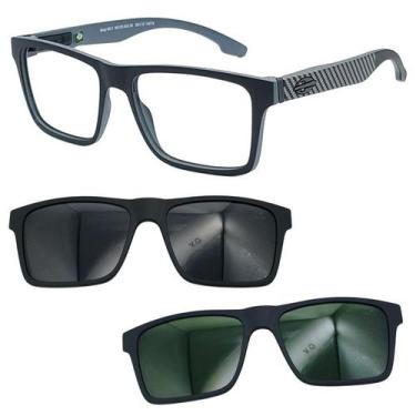 Imagem de Oculos Mormaii Swap NG 2 6153 AGA com 2 Clipons - Escolha, Cinza, G15