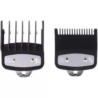 Imagem de Kit Pente Para Maquina de Corte Com Trava De Metal 0.5 e 1.5 - Barbers