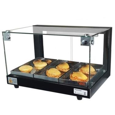 Imagem de B3 - Estufa Beta para salgados 3 bandejas Preto - 127V - Omega