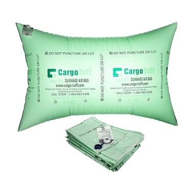 Imagem de IDL Packaging Airbags Dunnage de 122 cm x 182 cm, polipropileno tecido, nível 1 (pacote com 5) - Preencha o vazio em caminhões e remessas intermodais, reutilizável - Airbags de segurança de carga para