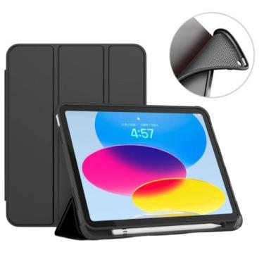 Imagem de Capa para iPad 10 10,9 2022 A3162 - com slot pencil - Genérica