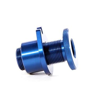 Imagem de BBK Cabo de embreagem 15050 sob o capô Ajustador de firewall para Ford Mustang - Acabamento anodizado azul