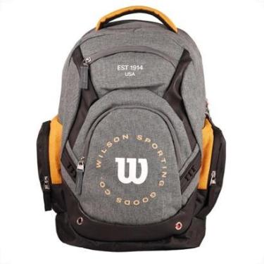 Imagem de Mochila Casual Wilson 26L Notebook Bolsos Laterais com Zíper-Unissex