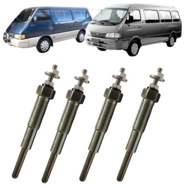 Imagem de Jogo de vela aquecedora kia besta topic 2.2 2.7 - ROC