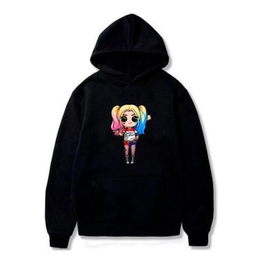 Imagem de Moletom Canguru Infantil Alerquina Desenho Blusa de Frio Peluciada - S