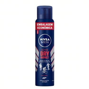 Imagem de Desodorante Nivea Aero Dry Impact Men Aero 200ml Desodorante Nivea Aero DRy Impact Men 200ml Lv+Pg-