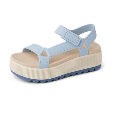 Imagem de REEF Sandália feminina Water Rem Higher, Azul empoeirado, 38