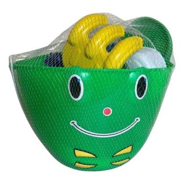 Imagem de Baldinho De Praia Kit Baldinho Feliz 16cm Rei Do Balde