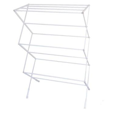 Imagem de Varal Chão Sanfonado 11 varetas Branco