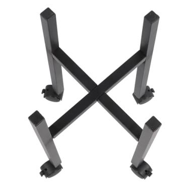 Imagem de WALFRONT Moderno Extensível Rack de Suporte de Vaso de Metal Com Rodas para o Pátio de Jardim Varanda de Montagem Prática